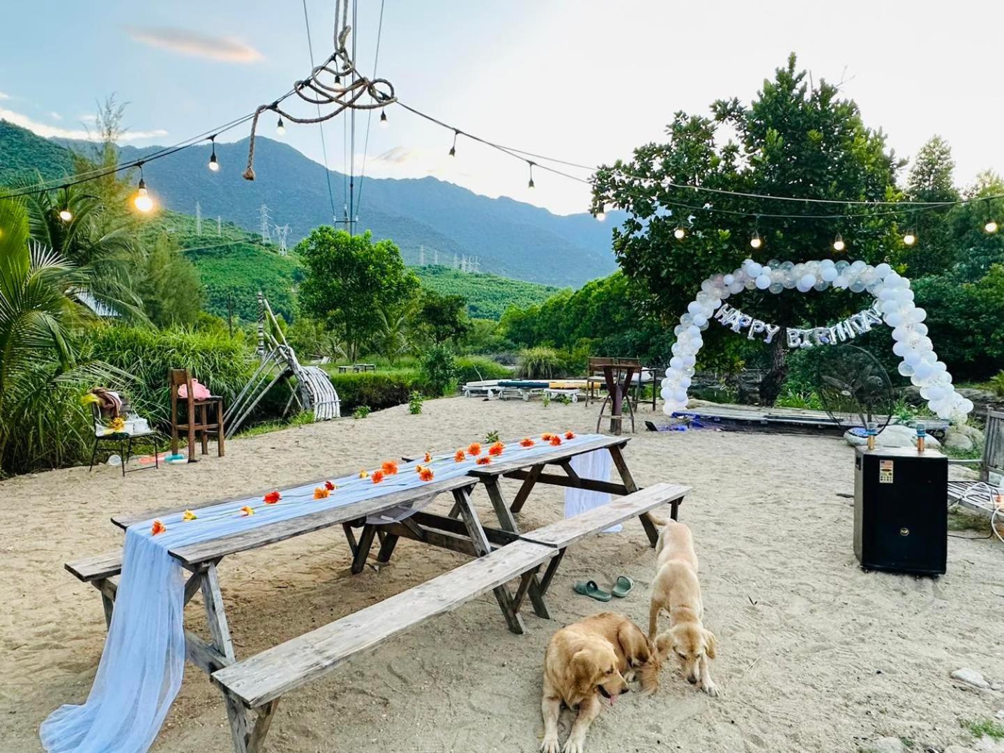 Homie Hava Homestay Lang Co Exterior foto